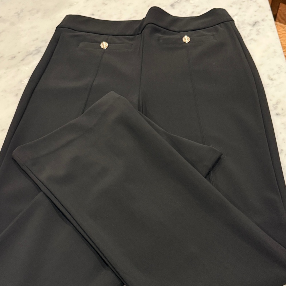 White House Black Market Sleek Black Trousers